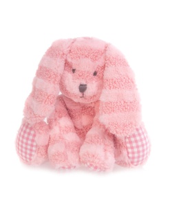 Мягкая игрушка Зайка кудрявый розовый 97482 GU  фото, kupilegko.ru