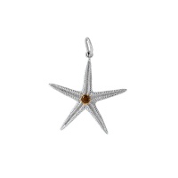 Серебряный кулон, серебро, раухтопаз, 3154rt  фото, kupilegko.ru