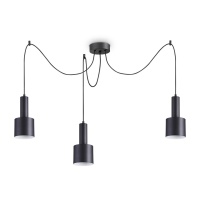 Подвесная люстра Ideal Lux Holly SP3 Nero 231594  фото, kupilegko.ru