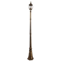 Столб фонарный уличный Arte Lamp Atlanta A1047PA-1BN  фото, kupilegko.ru