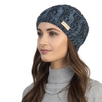 Женская шапка бини Dr.Koffer M-1018-60_70 4579 DK  фото, kupilegko.ru