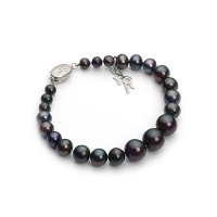 Браслет серебро, жемчуг, NP1925  фото, kupilegko.ru