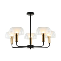 Потолочная люстра Gerhort G31123/5BK+AB CL  фото, kupilegko.ru