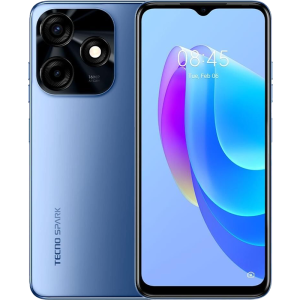 Смартфон, мобильный телефон TECNO Spark 10C 4/128GB Синий RU  фото, kupilegko.ru