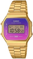 Японские наручные мужские часы Casio A168WERG-2AEF. Коллекция Vintage  фото, kupilegko.ru