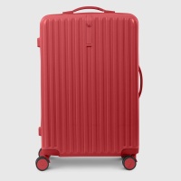 Чемодан Zhongshan Silk красный 46х27х67 см 1687978668  фото, kupilegko.ru