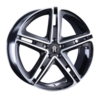 Колесные литые диски Replay Replay LANDROVER LR74 8x19 5x108 ET45 D63.3 Чёрный глянцевый с полированной лицевой частью (045740-160211014)  фото, kupilegko.ru