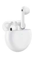 Bluetooth-гарнитура HUAWEI FreeBuds 4, керамически белая  фото, kupilegko.ru