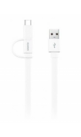 Кабель HUAWEI AP55 microUSB/USB Type-C 1,5 м, белый  фото, kupilegko.ru
