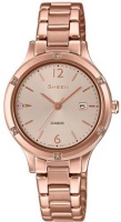 Японские наручные женские часы Casio SHE-4533PG-4AUER. Коллекция Sheen  фото, kupilegko.ru