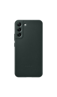 Чехол-крышка Samsung EF-VS906LGEGRU для Galaxy S22+, кожа, зеленый  фото, kupilegko.ru