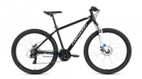 Велосипед EDGE 27,5 2.0 disc (рост 18") 2019-2020, черный/белый, RBKW0M67Q049 Forward  фото, kupilegko.ru