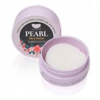 Гидрогелевые патчи для области вокруг глаз с маслом ши и жемчужной пудрой Koelf  фото, kupilegko.ru