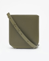 Кожаная сумка шоппер женская FETICHE S.025. Khaki 14248 FT  фото, kupilegko.ru