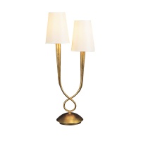Настольная лампа Mantra Paola Painted Gold 3546  фото, kupilegko.ru