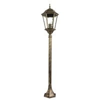Столб фонарный уличный Arte Lamp GENOVA A1206PA-1BN  фото, kupilegko.ru