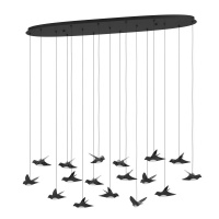 Подвесная светодиодная люстра Eglo 390353  фото, kupilegko.ru