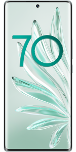 Смартфон, мобильный телефон HONOR 70 128GB Изумрудно-зеленый EAC  фото, kupilegko.ru