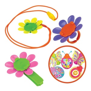 Набор Magic Blooms с волшебным жучком, кольцом, ожерельем и заколкой для волос 5166 GU  фото, kupilegko.ru