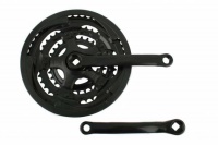 Шатун , с вед. звездой и осью, 165 мм, 48х38х28T, SAIGUAN, DC-304D, RCWDC304D001 SAIGUAN  фото, kupilegko.ru