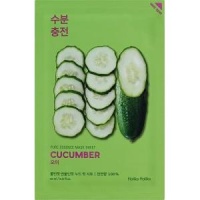 Успокаивающая тканевая маска с огурцом Holika Holika Pure Essence Mask Sheet Cucumber  фото, kupilegko.ru