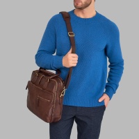 Кожаная сумка мужская Dr.Koffer M402743-248-09 25283 DK  фото, kupilegko.ru