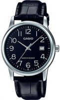 Японские наручные мужские часы Casio MTP-V002L-1B. Коллекция Analog  фото, kupilegko.ru