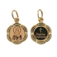 Золотая подвеска, золото, 01P011260  фото, kupilegko.ru