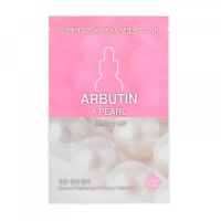 Увлажняющая тканевая маска с жемчугом Holika Holika Ampoule Essence Mask Sheet Pearl  фото, kupilegko.ru