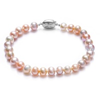 Браслет серебро, жемчуг, NP1069  фото, kupilegko.ru