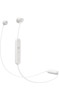 Bluetooth-гарнитура Sony WI-C300, белая  фото, kupilegko.ru