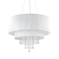 Подвесная люстра Ideal Lux Opera SP10 Bianco 165011  фото, kupilegko.ru