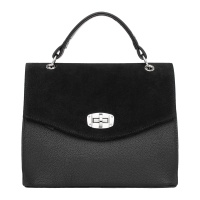 Женская сумка Alison Black Shammy Lakestone 49830 LS  фото, kupilegko.ru