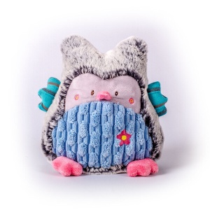 Мягкая игрушка Gulliver Совушка серо-голубая, 17 см 1103 GU  фото, kupilegko.ru