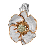 Серебряный кулон, серебро, аметист, 3132a  фото, kupilegko.ru