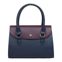 Женская кожаная сумка Bloy Dark Blue/Burgundy Lakestone 1080 LS  фото, kupilegko.ru