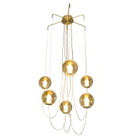 Подвесная светодиодная люстра Gerhort G31093/6SGD  фото, kupilegko.ru