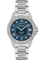 Японские наручные женские часы Bulova 96R215. Коллекция Marine Star  фото, kupilegko.ru