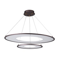Подвесная светодиодная люстра Gerhort G61315/2CF CL  фото, kupilegko.ru