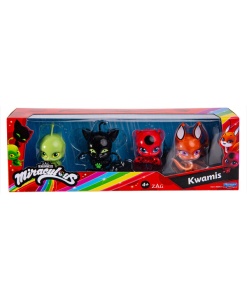 Игровой набор мини-фигурок Квами, 4 героя Miraculous 118435 GU  фото, kupilegko.ru