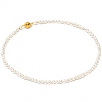 Ожерелье серебро, жемчуг, NP30  фото, kupilegko.ru