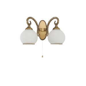 Бра, светильник настенный накладной Reccagni Angelo A 8400/2  фото, kupilegko.ru