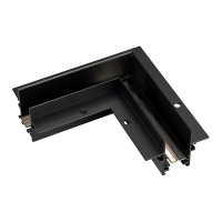 Коннектор угловой для магнитного шинопровода Arlight MAG-CON-2538-FDW-L90 (BK) 034229  фото, kupilegko.ru