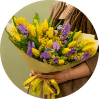 Букет Весна пришла!  фото, kupilegko.ru