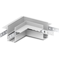 Соединитель угловой Feron белый LD2004 41981  фото, kupilegko.ru