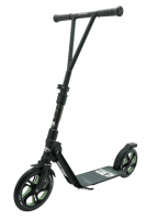 Самокат Astor 230 2020-2021, черный/зеленый, NN002307-2 Tech Team  фото, kupilegko.ru