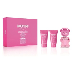 Женский парфюмерный набор подарочный MOSCHINO TOY 2 BUBBLE GUM 142500295 LT  фото, kupilegko.ru