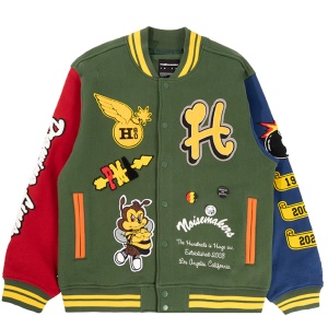 Куртка THE HUNDREDS Replay Letterman Jacket HNT23F103014 356001 SP  фото, kupilegko.ru