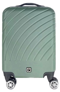 Пластиковый чемодан на колесах с кодовым замком средний, размер M Airport 110543 AU  фото, kupilegko.ru