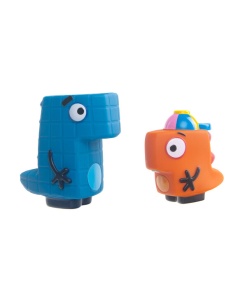 Игровой набор игрушек для ванной Папа Завр и Рики 92915 GU  фото, kupilegko.ru